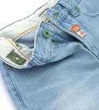 Bermuda jeans ORIGINAL MARINES in blue stonewashed color.