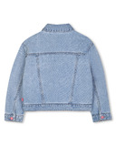 Τζιν μπουφάν BILLIEBLUSH με πολύχρωμα τρουκς.