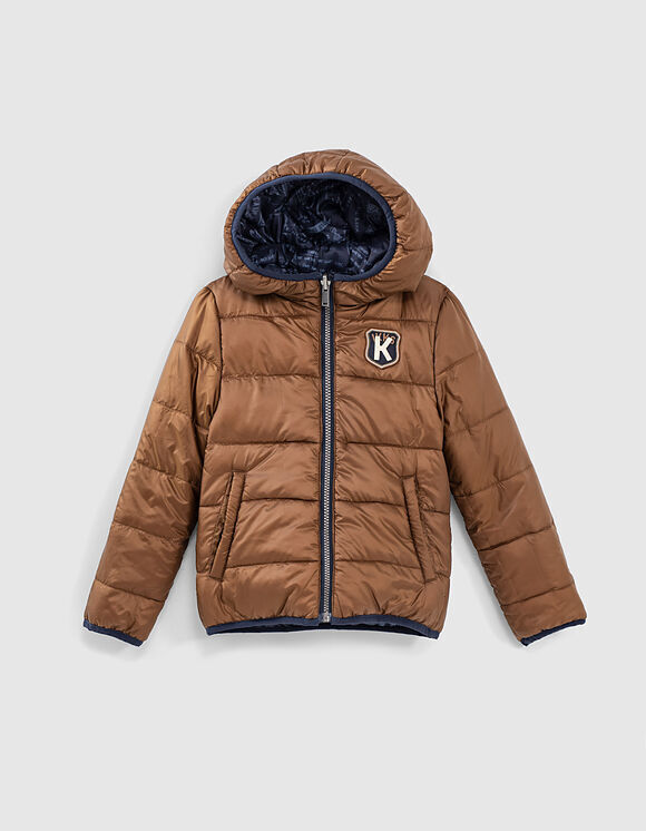 IKKS 2-way jacket with built-in hood.