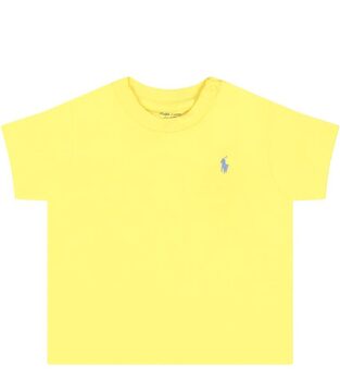 Μπλούζα POLO RALPH LAUREN σε χρώμα κίτρινο.