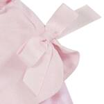 LAPIN HOUSE bodysuit in pink color with tulle on the sleeves.