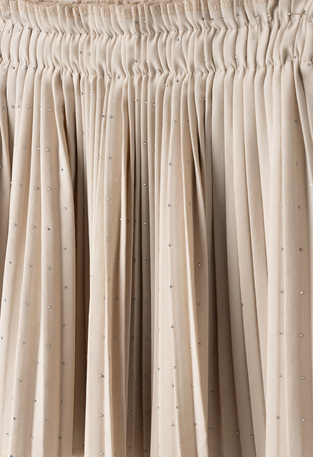 Σετ φούστα ΕΒΙΤΑ σε χρώμα μπεζ.