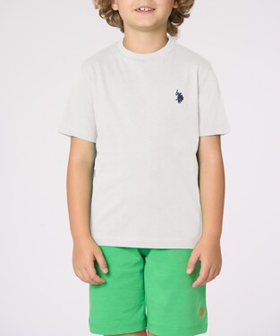 Μπλούζα U.S. POLΟ σε χρώμα λευκό.