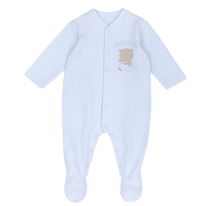 Φορμάκι βαμβακερό CHICCO σε σιέλ χρώμα.