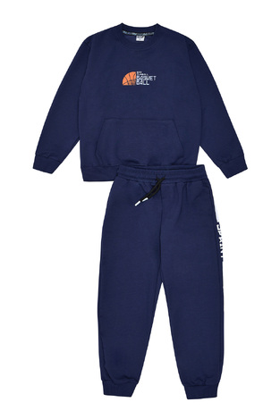 SPRINT seasonal tracksuit set in dark blue.