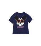 ORIGINAL MARINES blue shirt with Mickey Mouse print.