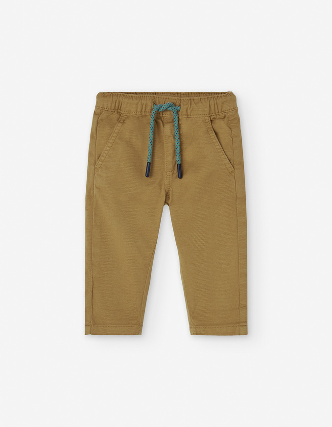 Παντελόνι LOSAN σε ανοιχτό καφέ χρώμα