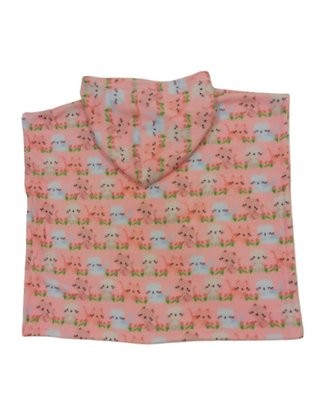 CROOLita beach poncho in light pink.