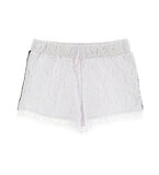 ORIGINAL MARINES shorts made of elastic lace in white.