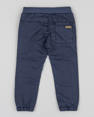 LOSAN fabric pants in blue.
