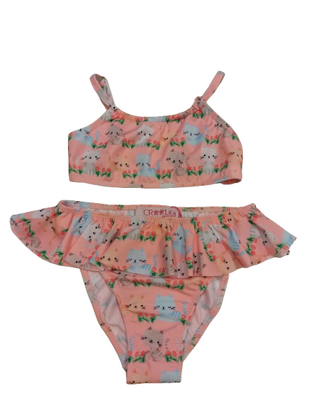 CROOLita bikini swimsuit in light pink.