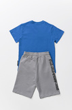 SPRINT shorts set in roux blue with "PARKOUR" logo.
