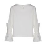 Blouse cotton, elastic LAPIN HOUSE in off-white color.