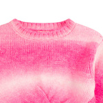 BILLIEBLUSH knitted blouse in fuchsia color.