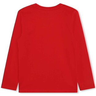 Μπλούζα TIMBERLAND σε κόκκινο χρώμα με logo print.