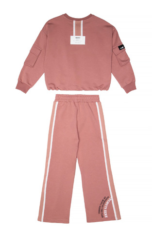 Seasonal SPRINT tracksuit set in pink.