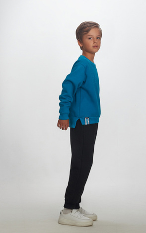 JOYCE tracksuit set in blue-black color.