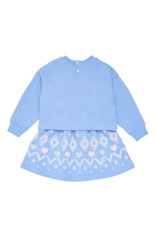SPRINT dress in light blue.