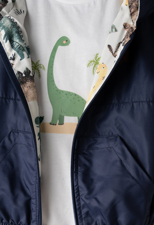 Σετ 3 τεμ. HASHTAG εποχιακό μπουφάν, μπλούζα και παντελόνι.