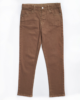 HASHTAG brown fabric pants.
