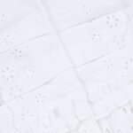 Φορμάκι αμάνικο LAPIN HOUSE σε λευκό χρώμα με κορδέλα.