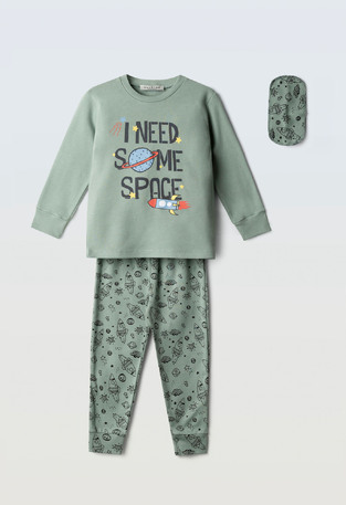 HOMMIES pajamas in mint color.