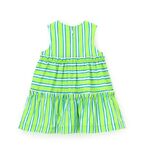 ORIGINAL MARINES striped dress in green color.
