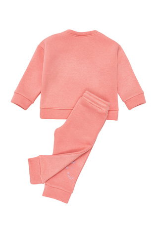 Sprint tracksuit set in coral color.
