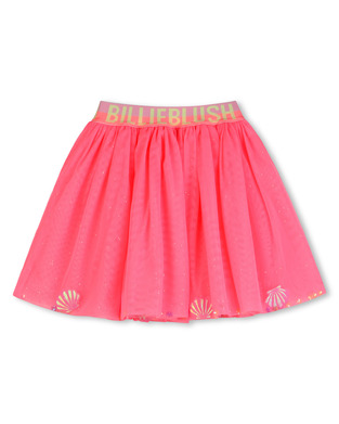 BILLIEBLUSH skirt in fuchsia color with tulle lining.