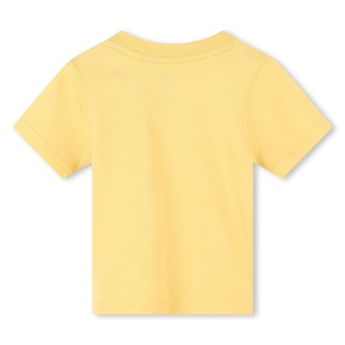 Μπλούζα TIMBERLAND σε κίτρινο μουσταρδί χρώμα με ανάγλυφο τύπωμα.