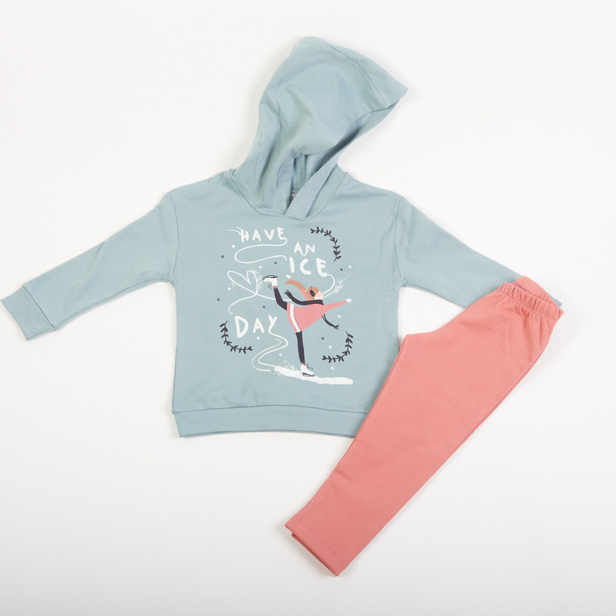 Σετ κολάν TRAX σε βεραμάν χρώμα.