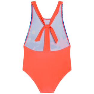 BILLIEBLUSH one-piece swimsuit with bottom print.