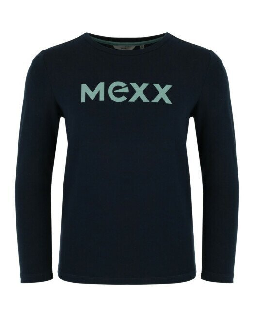 Μπλούζα MEXX σε μπλε σκούρο χρώμα με ανάγλυφο λογότυπο "MEXX".