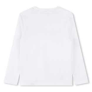 Μπλούζα TIMBERLAND σε λευκό χρώμα με logo print.