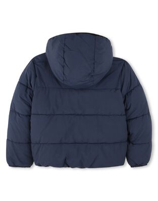 TIMBERLAND jacket in blue with hood.