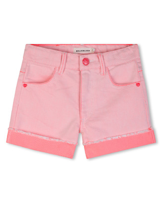 Σορτς twill BILLIEBLUSH σε χρώμα ροζ.
