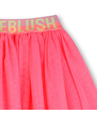 BILLIEBLUSH skirt in fuchsia color with tulle lining.
