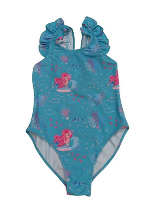CROOLita one-piece swimsuit in light blue.