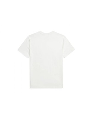 Μπλούζα POLO RALPH LAUREN σε χρώμα λευκό με πολύχρωμο το λογότυπο "POLO".