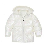 EBITA jacket in off-white color with removable hood.