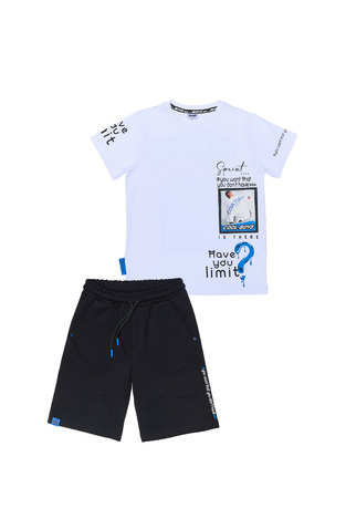 SPRINT shorts set in white with "HAVE YOU LIMIT?" logo.