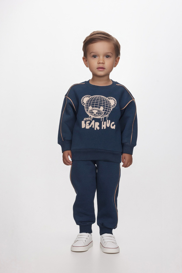 Σετ φόρμας JOYCE σε μπλε σκούρο χρώμα.