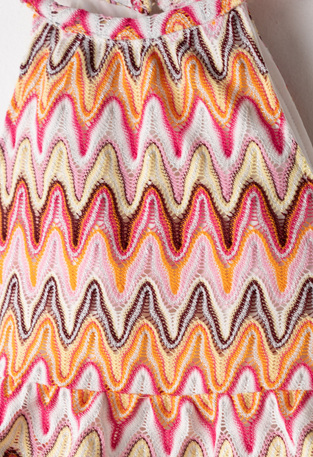 Σετ παντελόνα ΕΒΙΤΑ με εμπριμέ τύπωμα.