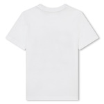 Μπλούζα TIMBERLAND σε λευκό χρώμα με ανάγλυφο το λογότυπο "TIMBERLAND".