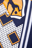 SPRINT shorts set in blue with "BEST GOAL STRIKER" logo.