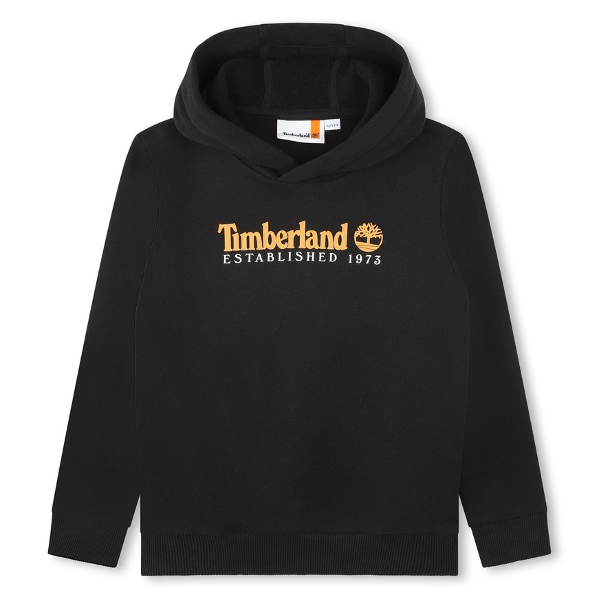 TIMBERLAND sweatshirt in blue color with hood.